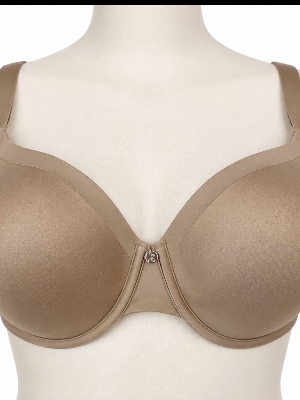 Cacique 40D Nude Smooth Lightly Lined Full Coverage Underwire T-Shirt Bra